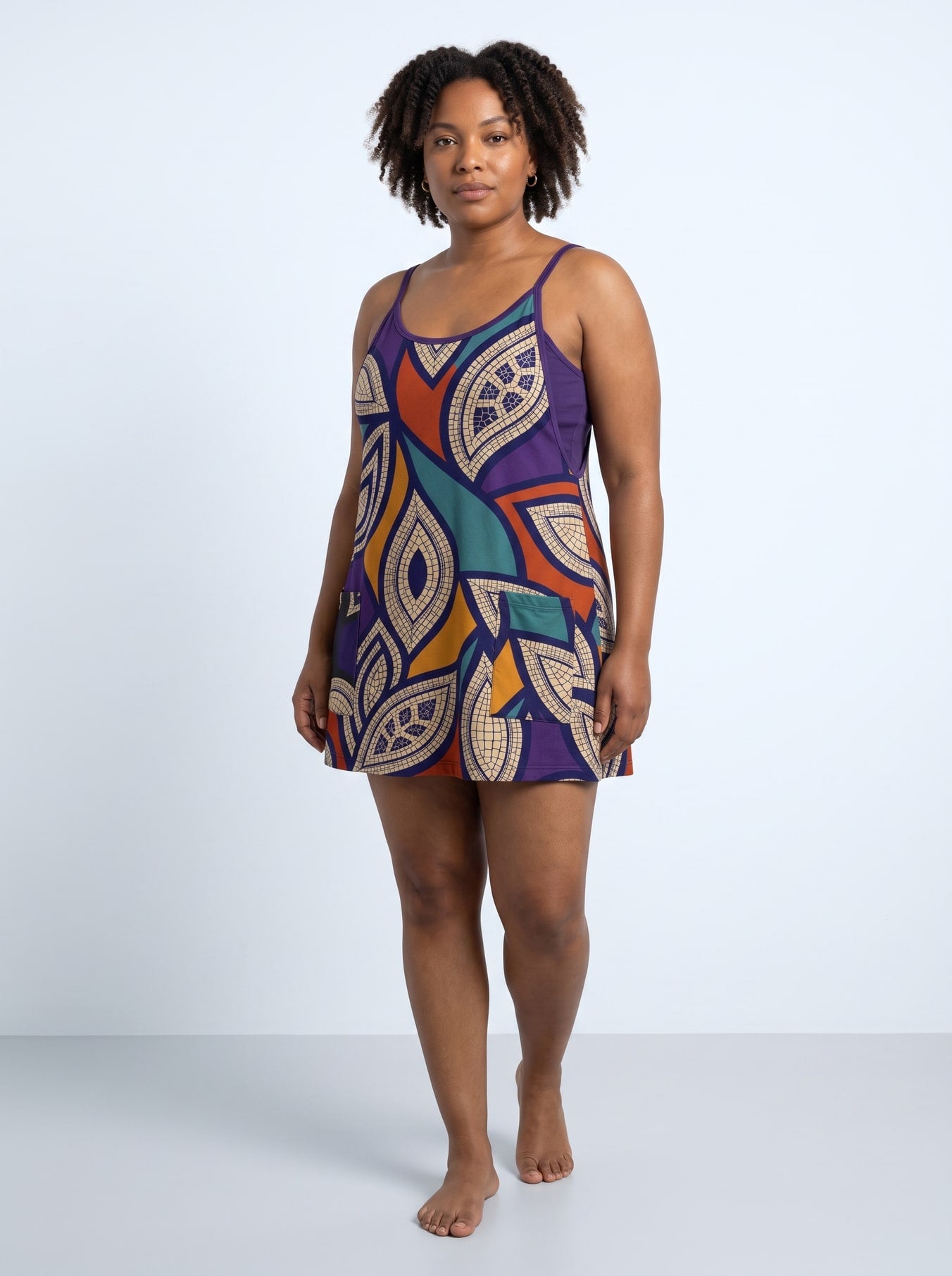 "Johari" Built-in Mini Dress