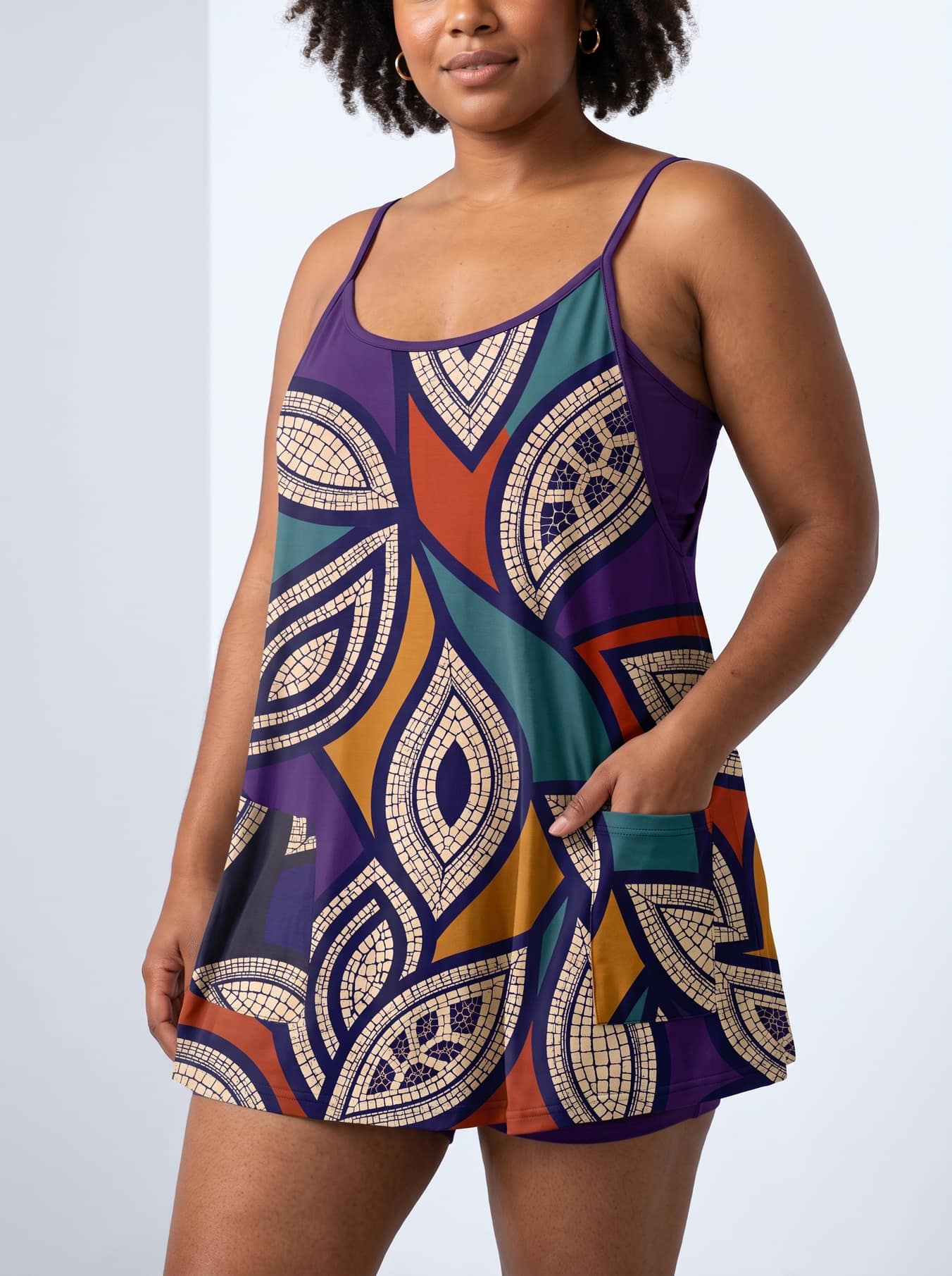 "Johari" Built-in Mini Dress