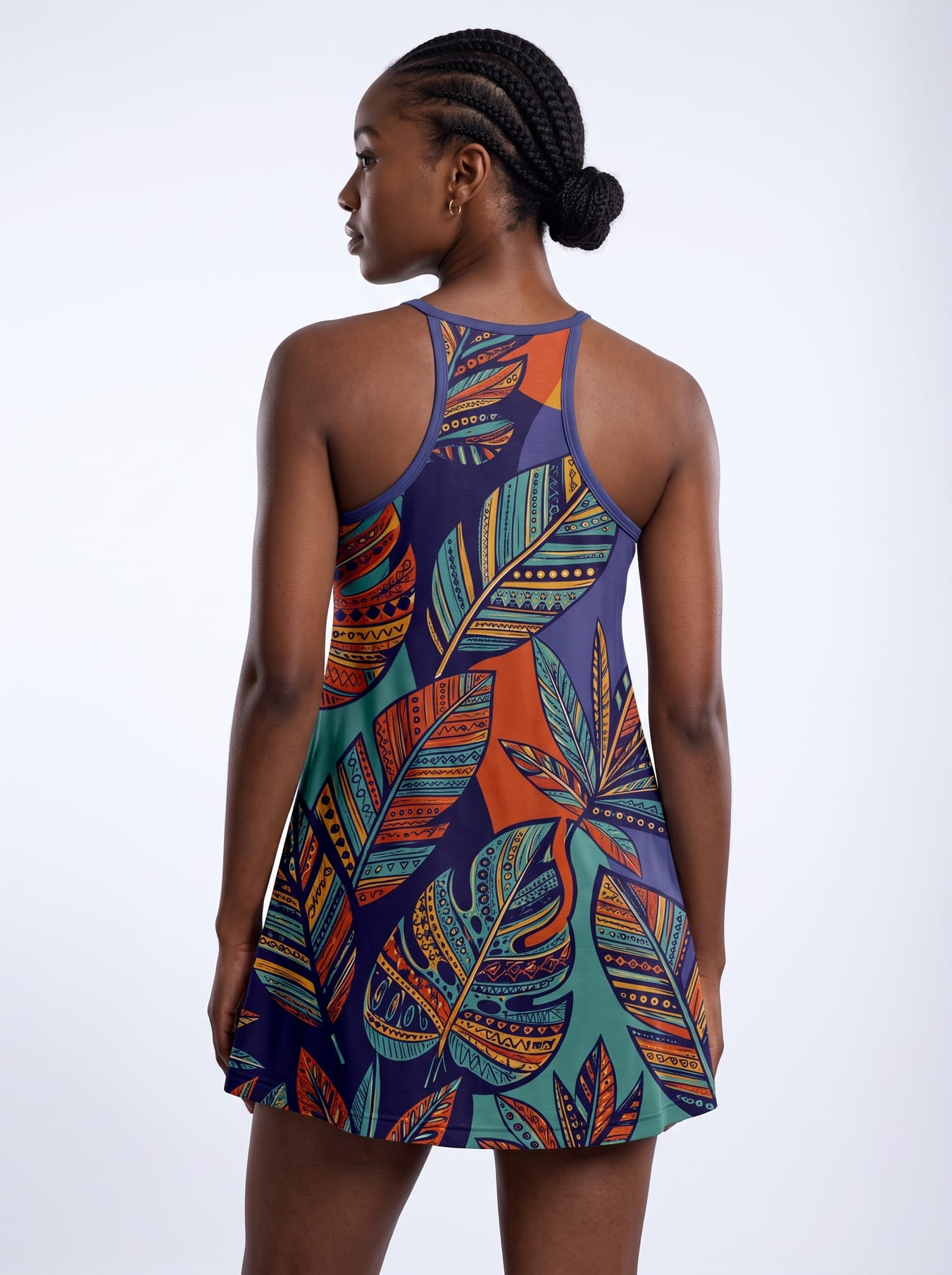 "Majani" Built-in Mini Dress