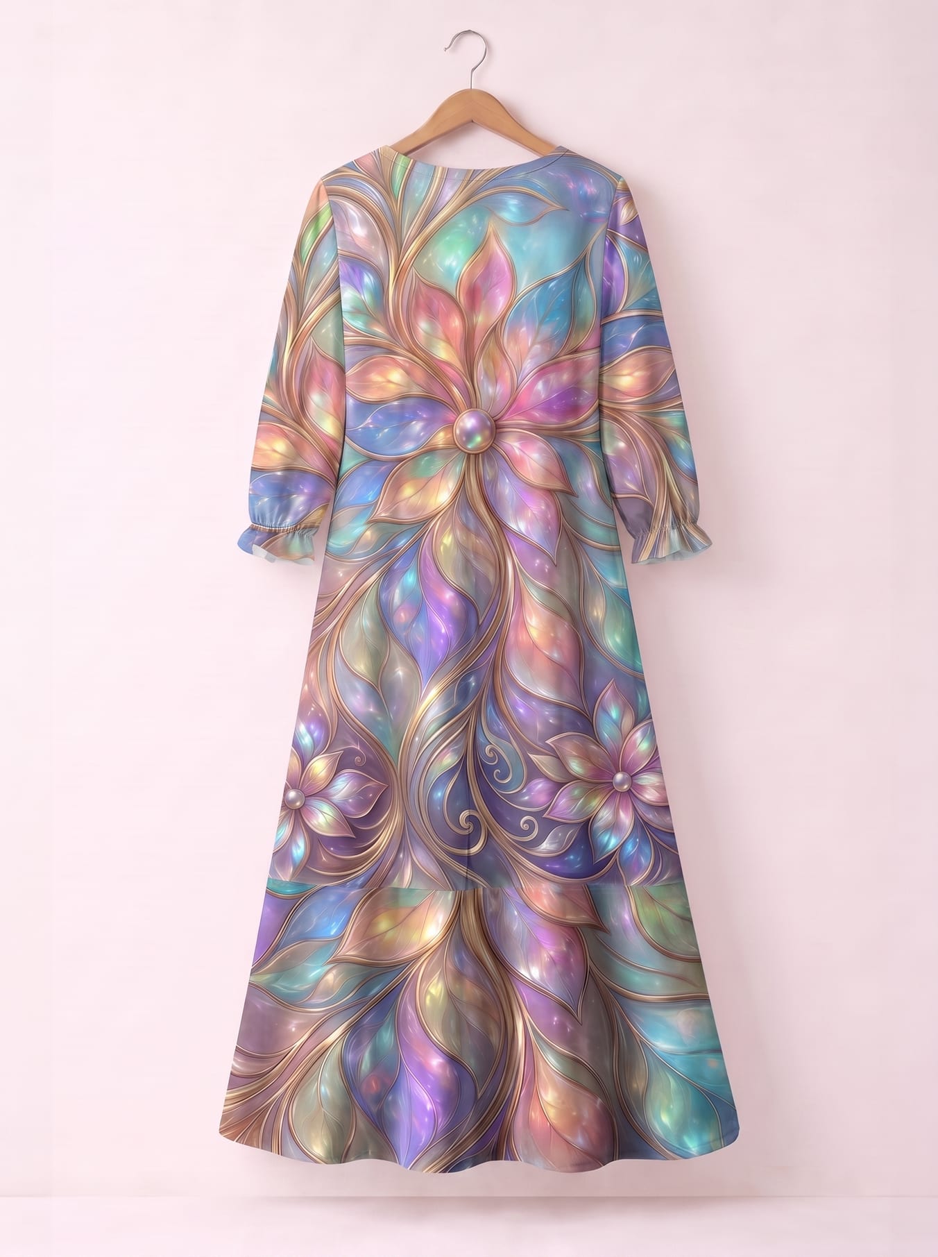 "Almasi" Long Sleeve Maxi Dress