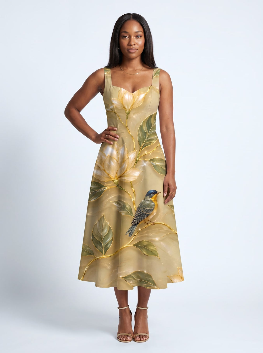 "Dhahabu" Corset Dress