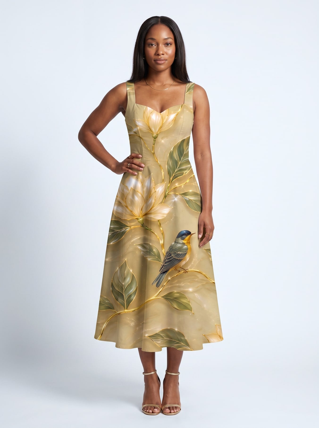 "Dhahabu" Corset Dress