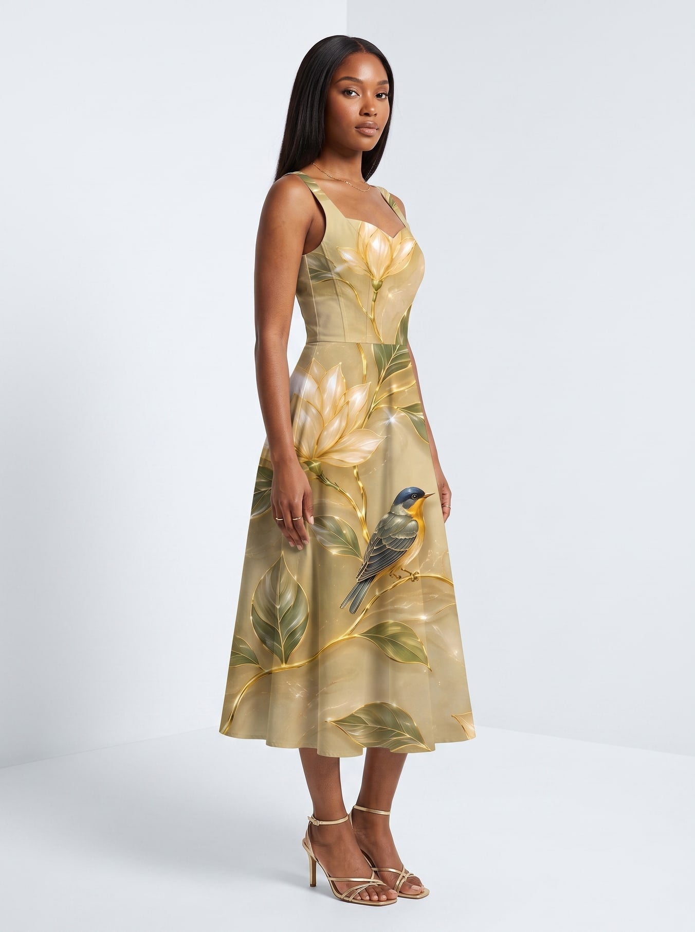 "Dhahabu" Corset Dress
