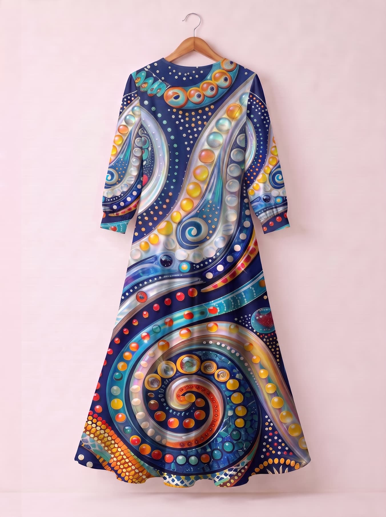 "Kito" Long Sleeve Maxi Dress