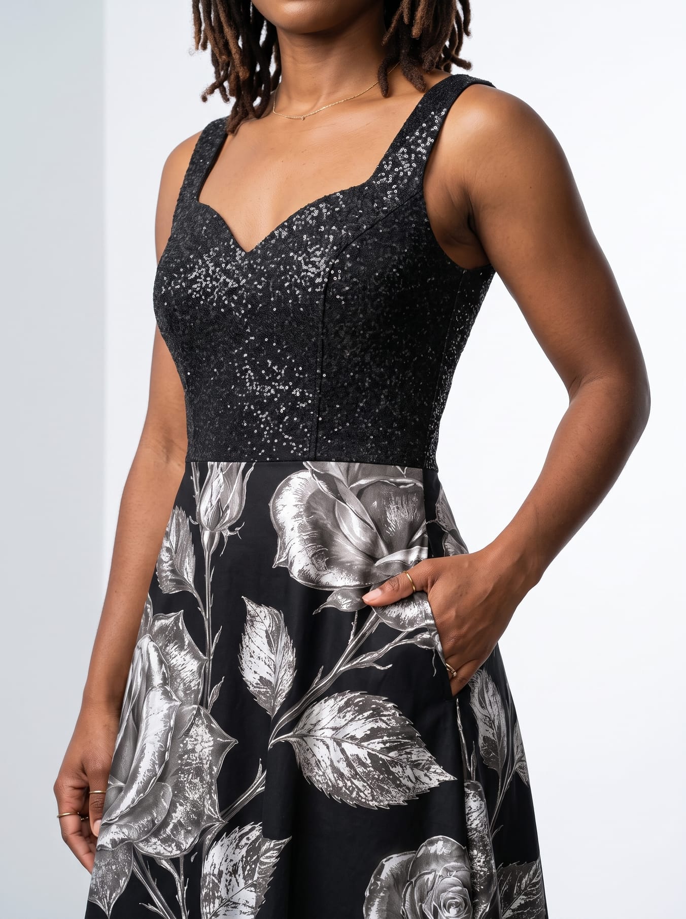 "Usiku" Corset Dress