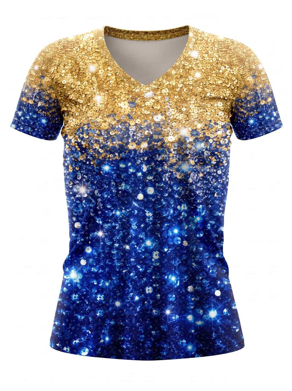 "Angaza" V-Neck T-Shirt