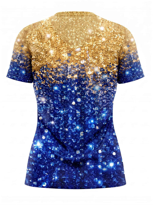 "Angaza" V-Neck T-Shirt