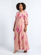 "Vito" Long Sleeve Maxi Dress