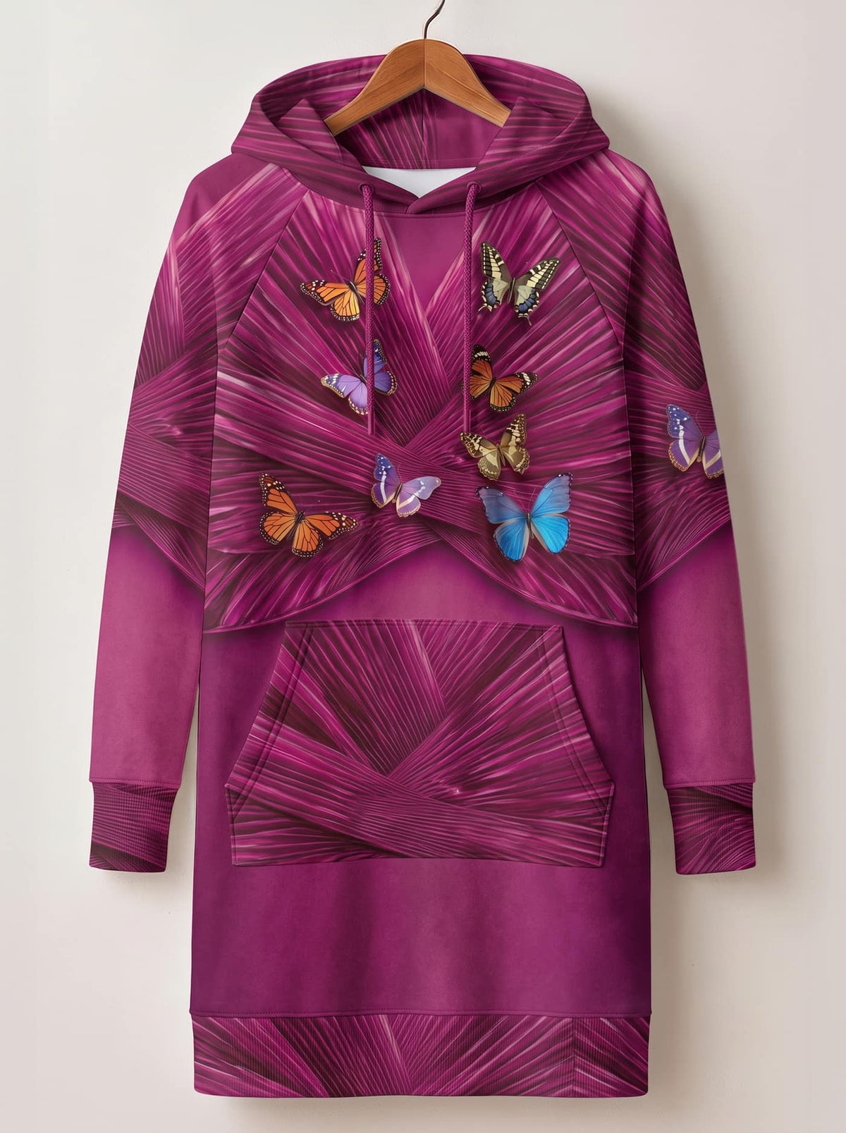 "Kipepeo" Hoodie Dress Promo