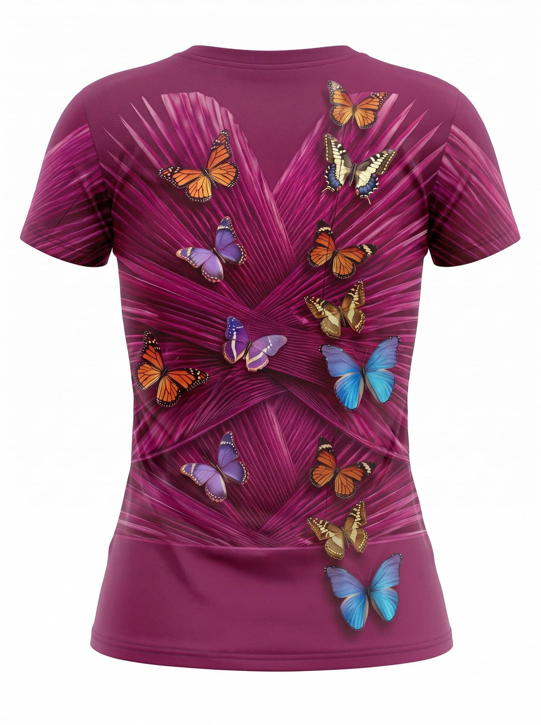 "Kipepeo" V-Neck T-Shirt