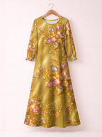 "Angavu" Long Sleeve Maxi Dress Promo