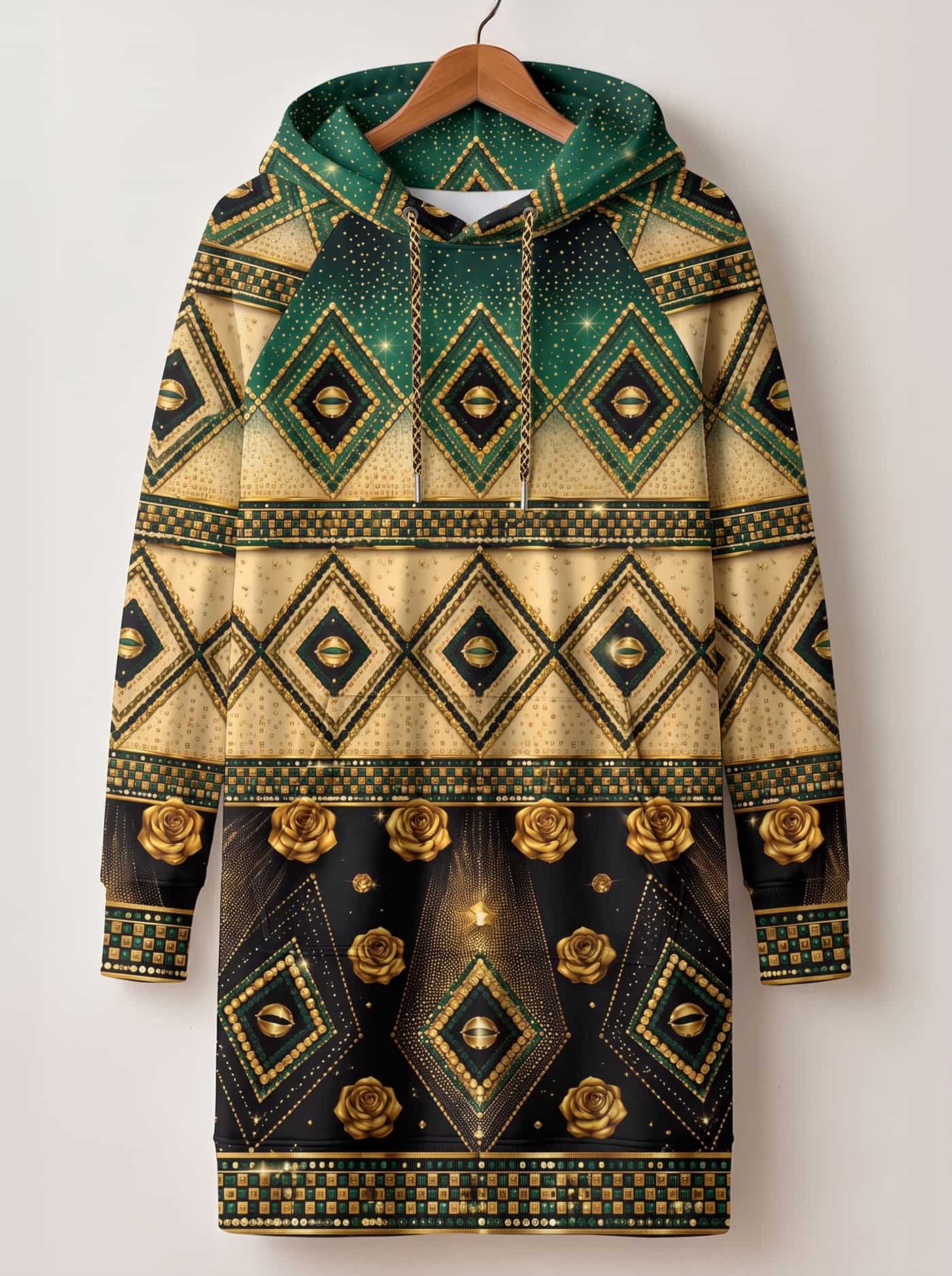 "Kifalme" Hoodie Dress