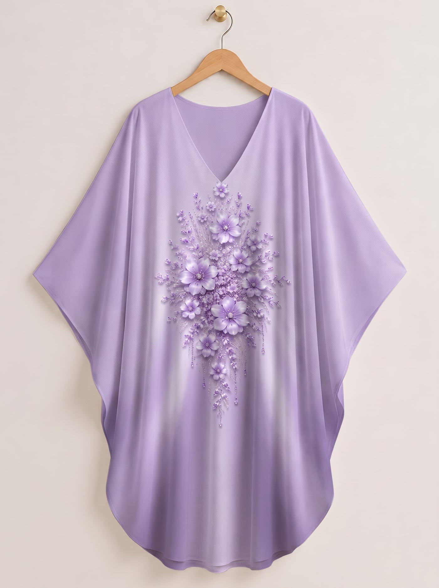 "Zambarau" Kaftan Dress