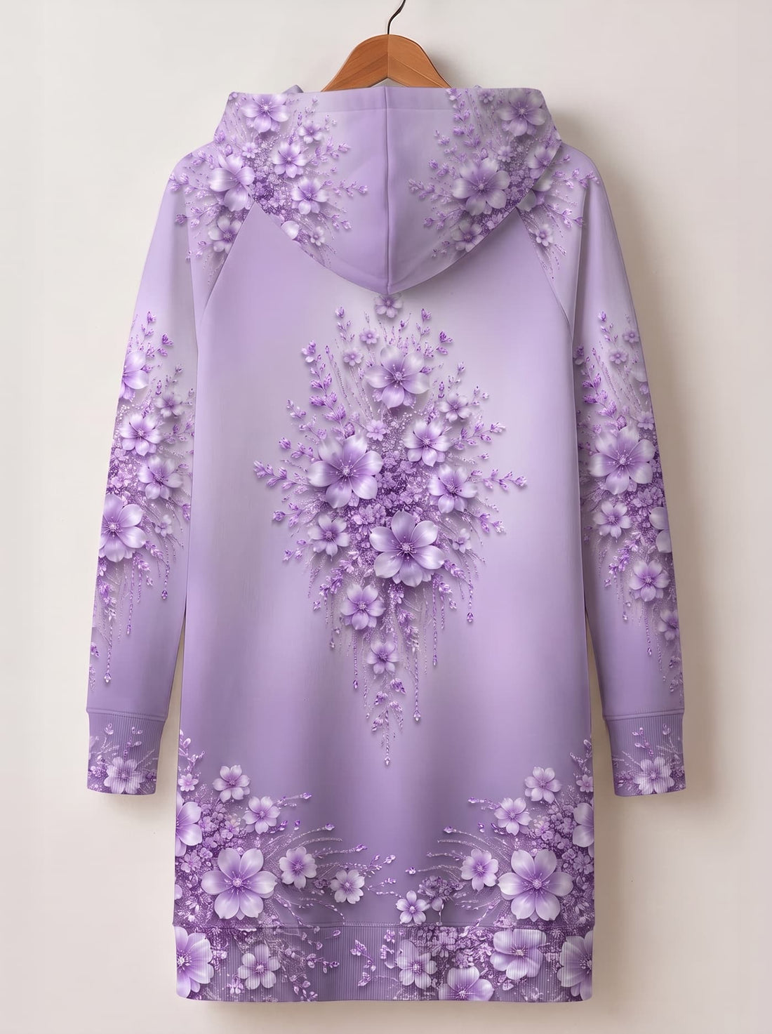 "Zambarau" Hoodie Dress