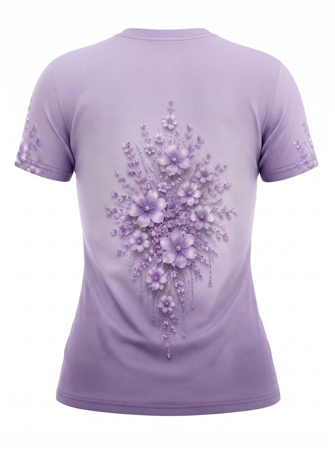 "Zambarau" V-Neck T-Shirt