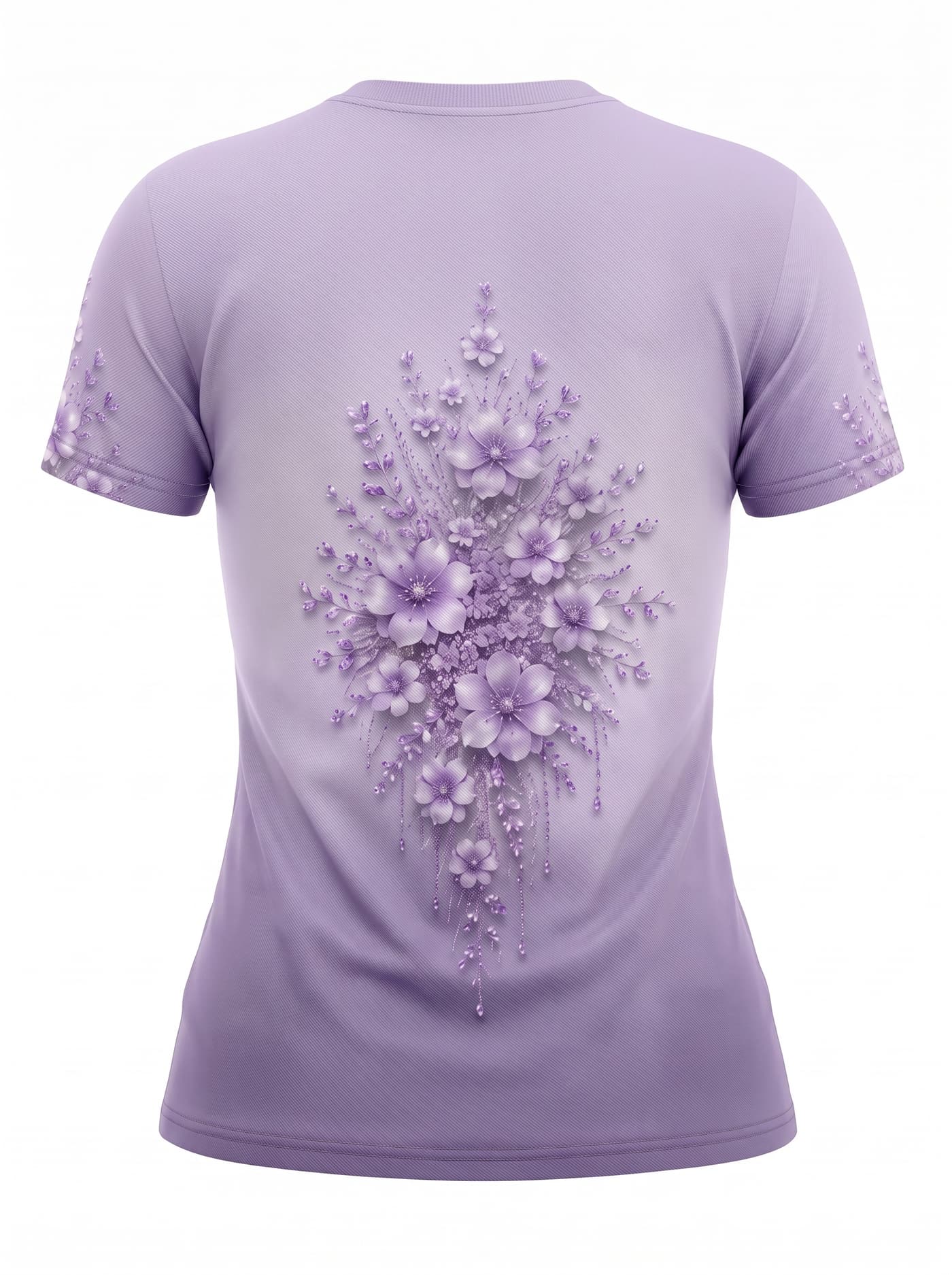 "Zambarau" V-Neck T-Shirt