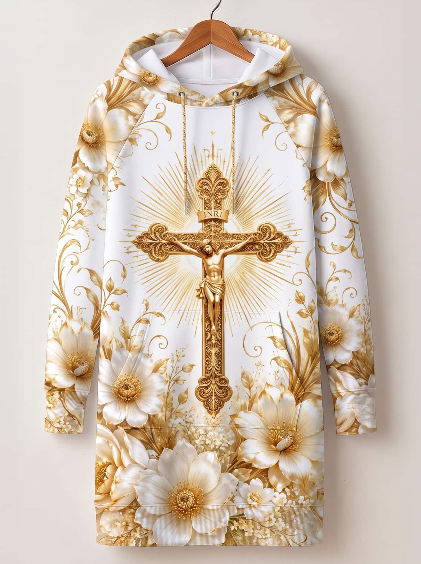 "Msalaba" Hoodie Dress