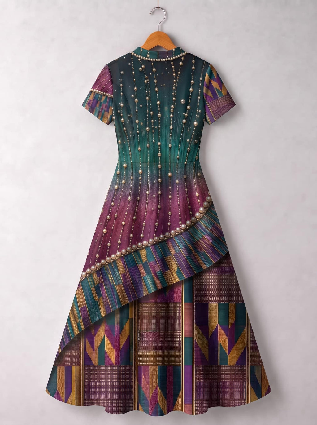 "Lulu" Short Sleeve Maxi Dress Promo