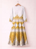 "Mwangaza" Long Sleeve Maxi Dress Promo