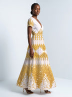 "Mwangaza" Short Sleeve Maxi Dress Promo
