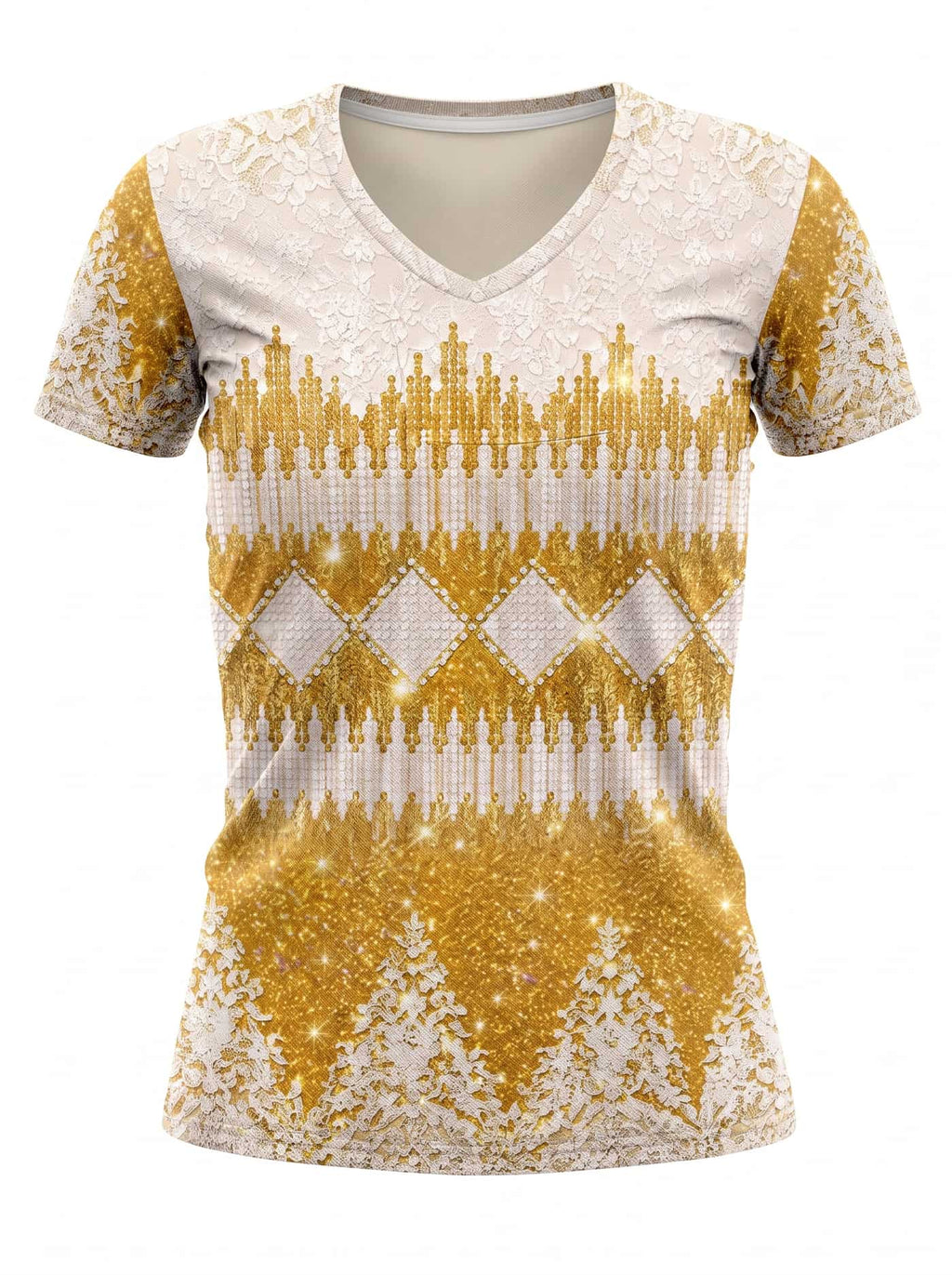 "Mwangaza" V-Neck T-Shirt Promo