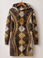 "Fataki" Hoodie Dress