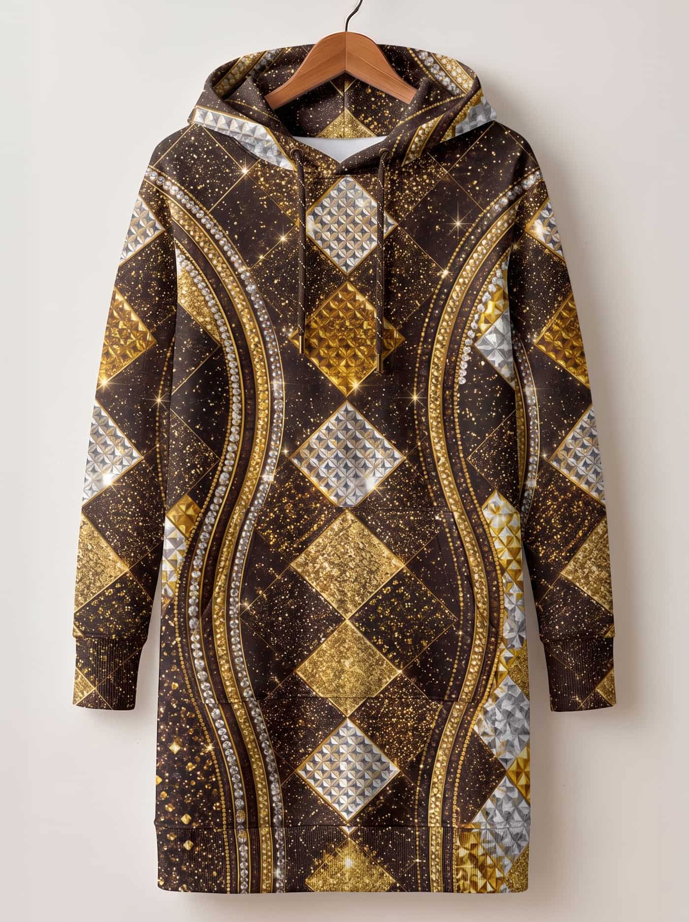 "Fataki" Hoodie Dress