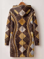 "Fataki" Hoodie Dress