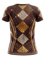 "Fataki" V-Neck T-Shirt