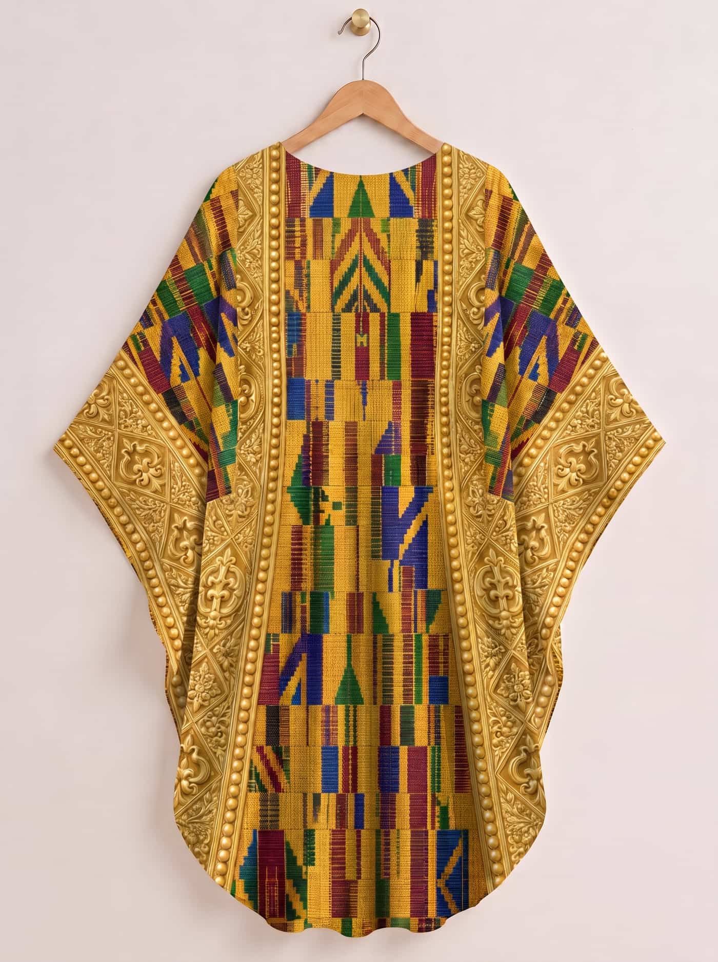 "Kente" Kaftan Dress