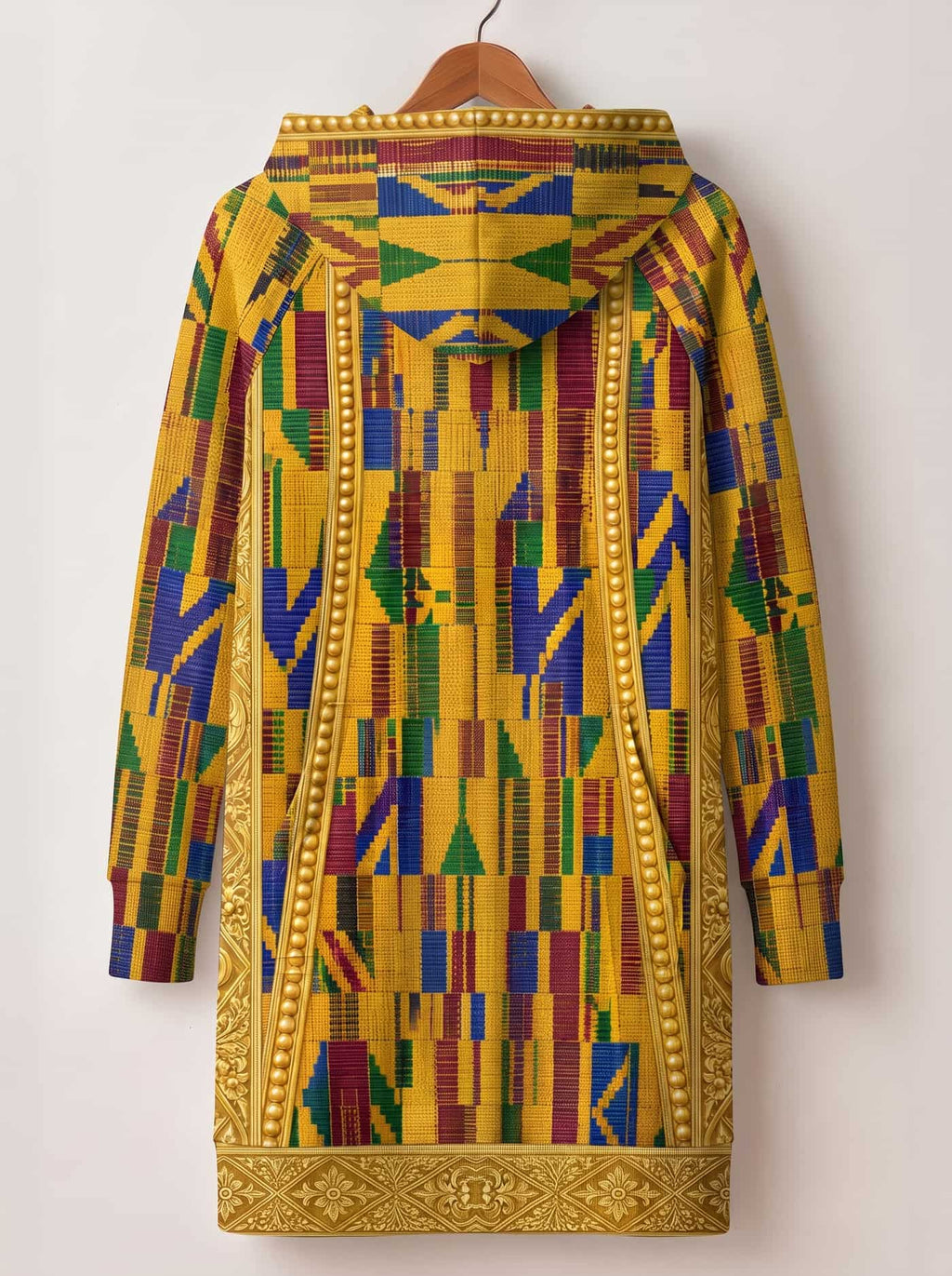 "Kente" Hoodie Dress Promo