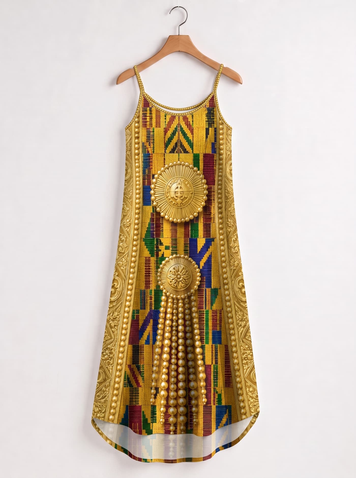 "Kente" Maxi Dress