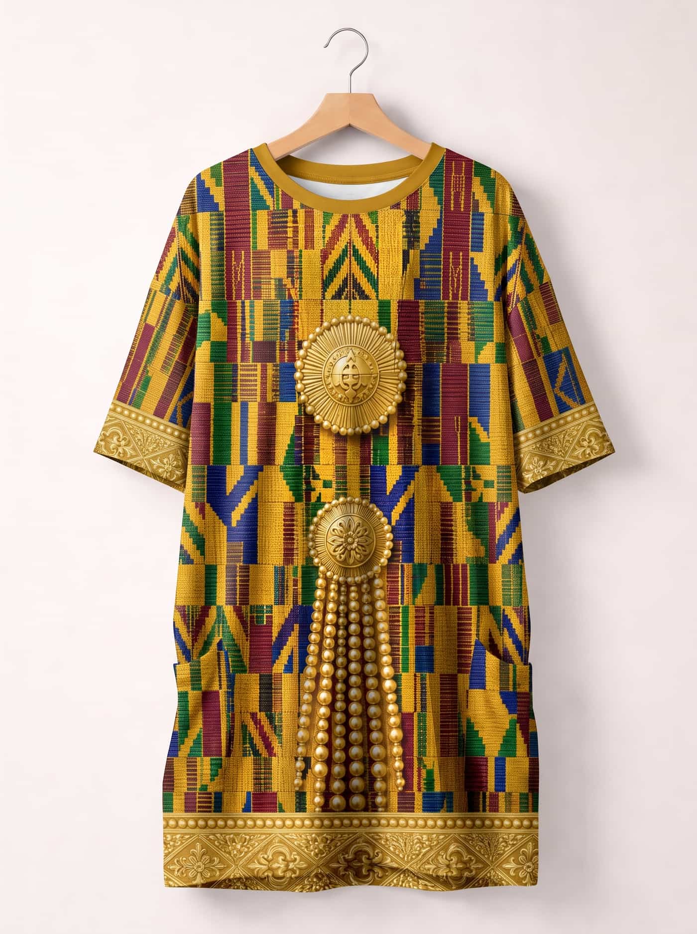 "Kente" Sleep Tee