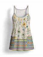 "Alizeti" Built-in Bra Mini Dress