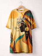 "August Queen Best Life" Sleep Tee