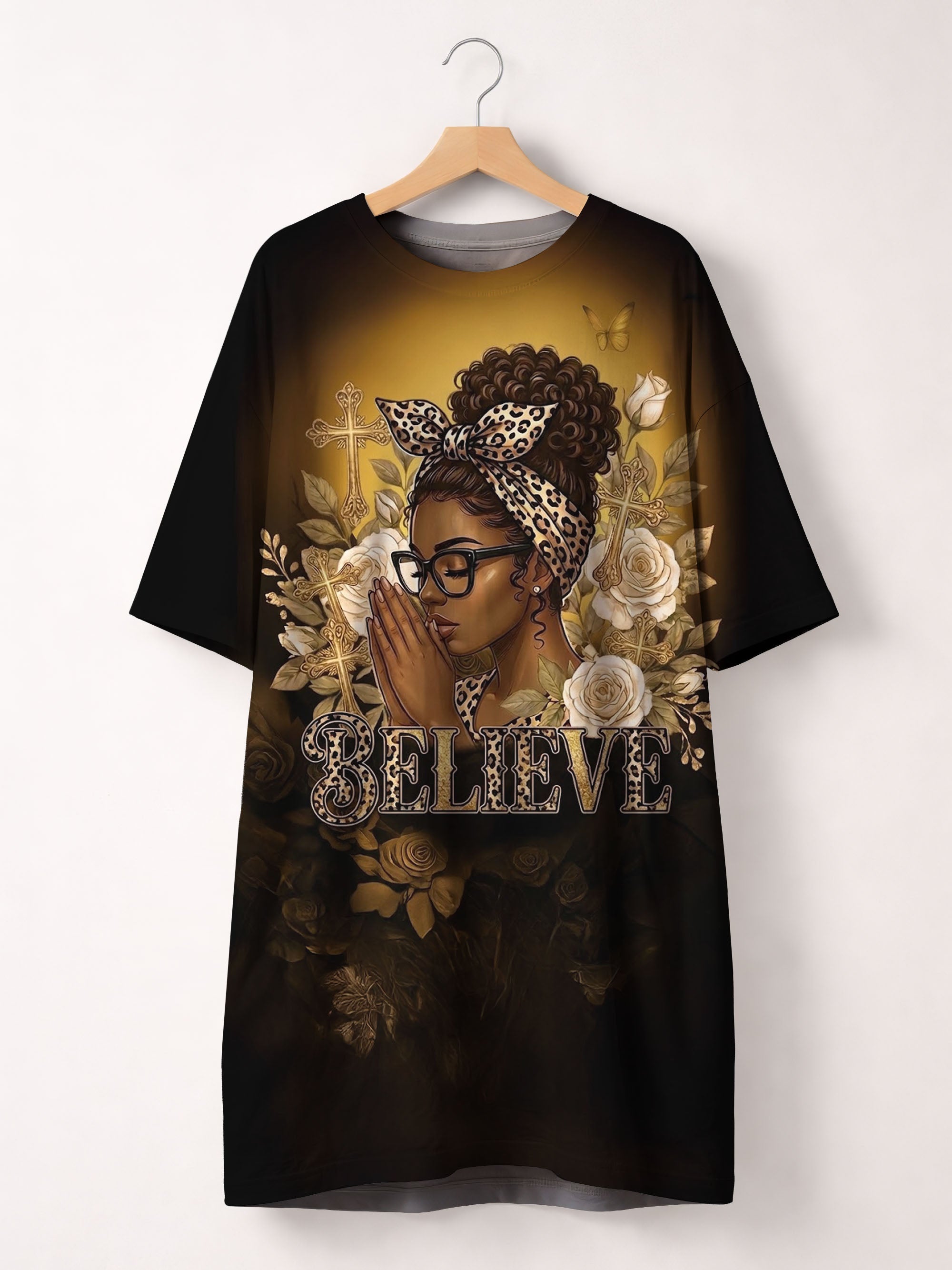 "Imani" Amber Sleep Tee