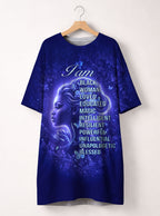 Black Woman Loved Sleep Tee