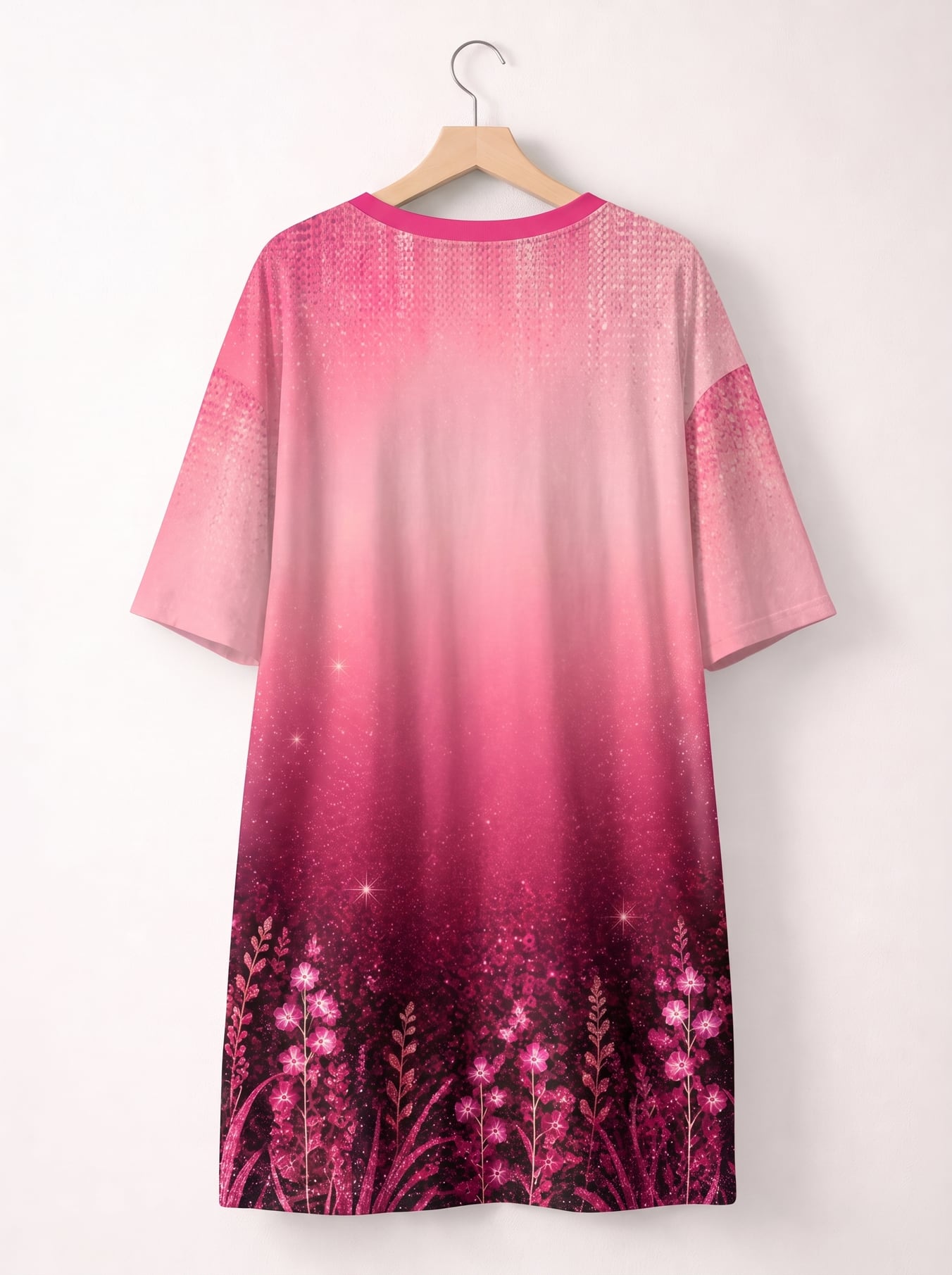 "August Queen Pink" Sleep Tee