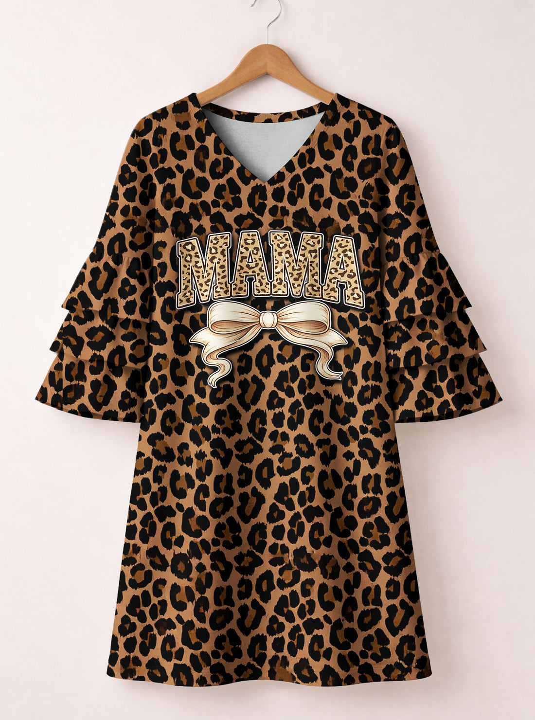 Mama Stacked Ruffle Dress & Leggings Deal