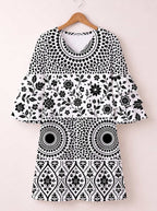 "Mwanga" Stacked Ruffle Sleeve Dress Promo