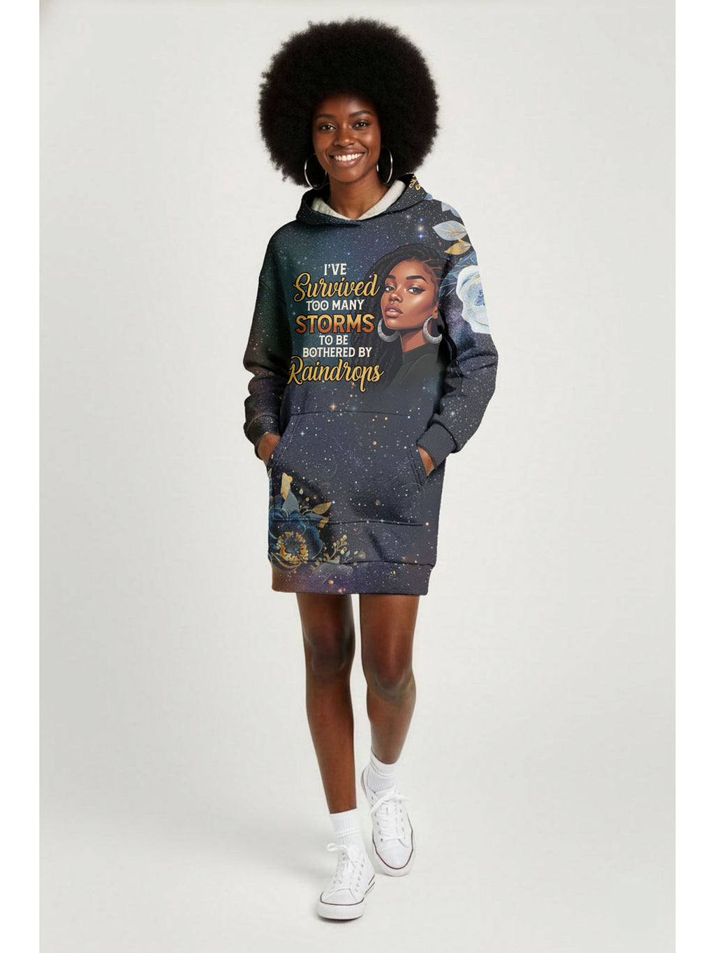 "Nyota" Hoodie Dress