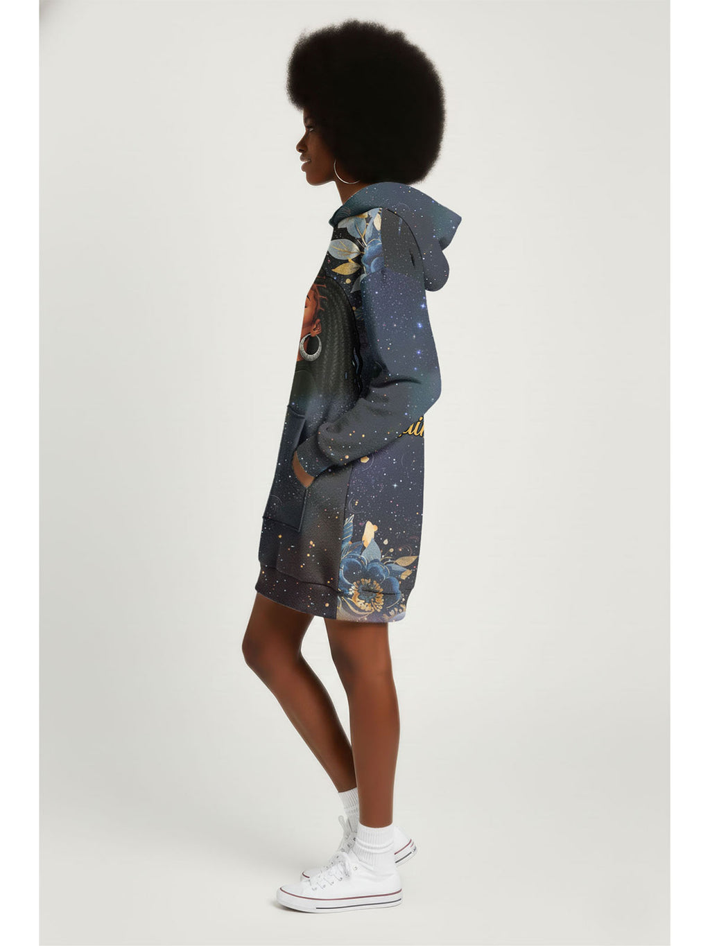 "Nyota" Hoodie Dress