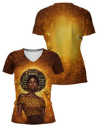 "Amara" V-Neck T-Shirt