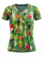 "Msitu" V-Neck T-Shirt