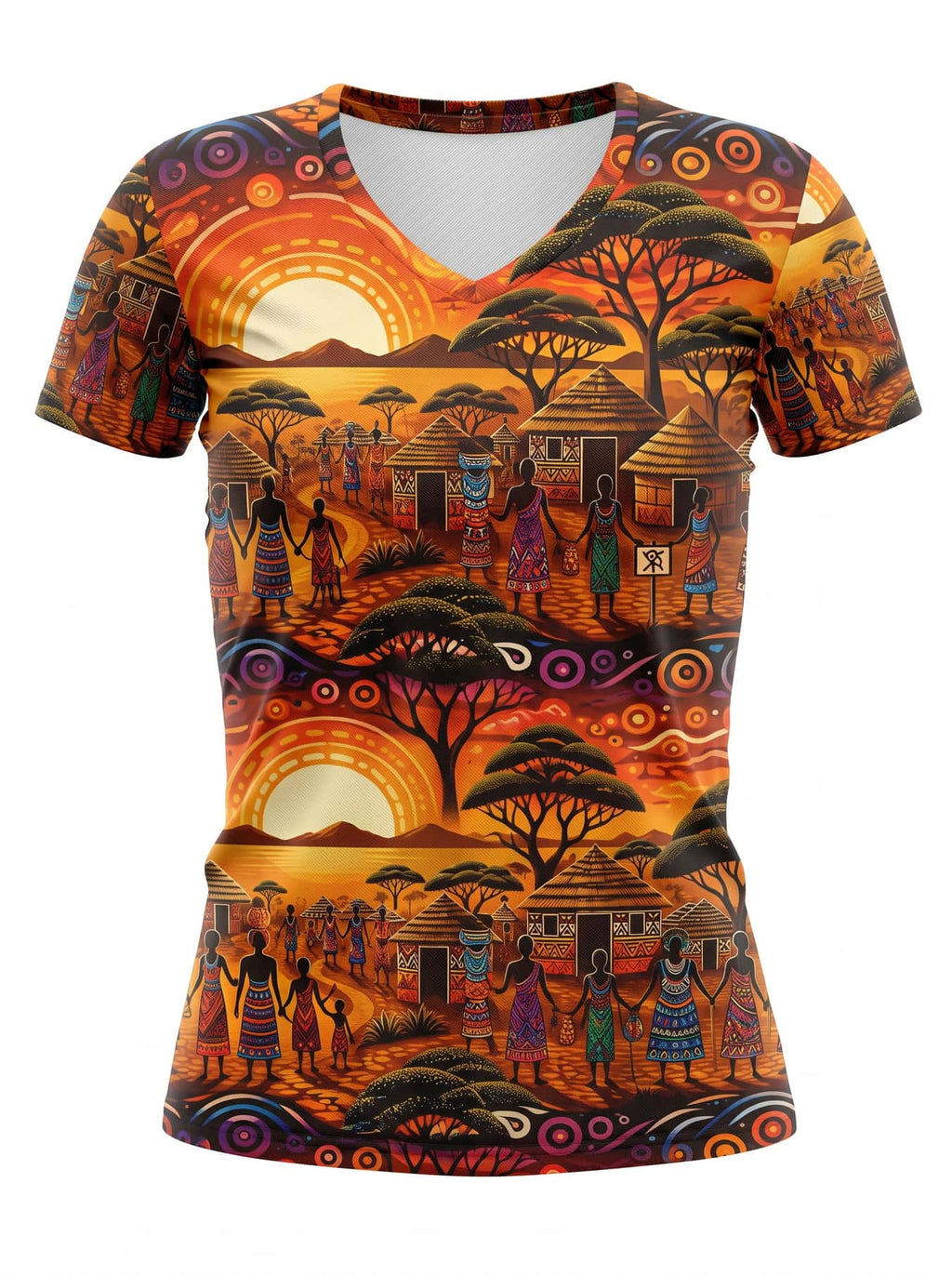"Kijiji" V-Neck T-Shirt