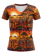 "Kijiji" V-Neck T-Shirt