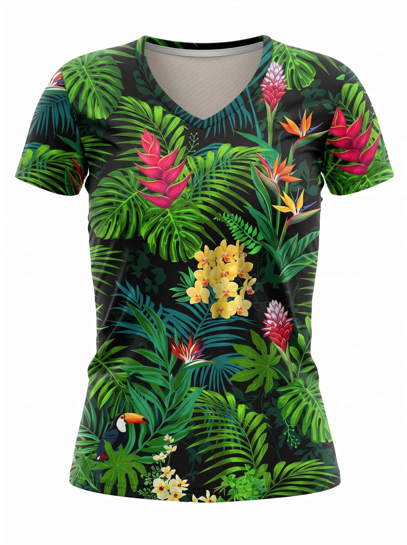 "Kitropiki" V-Neck T-Shirt