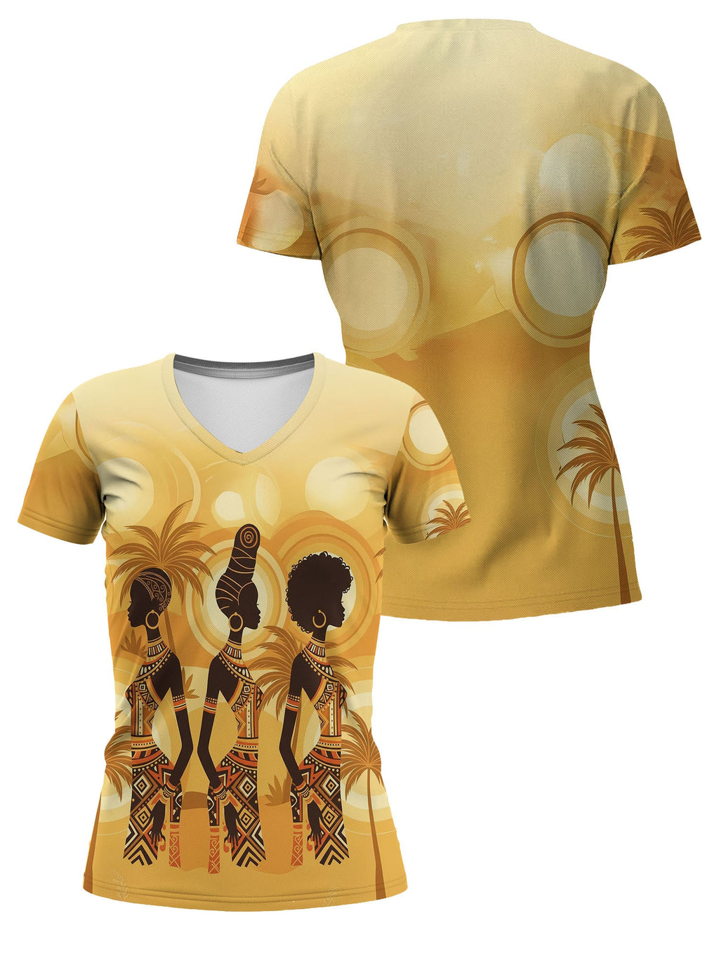 Ancestral Flame V-Neck T-Shirt