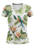 "Ndege" V-Neck T-Shirt