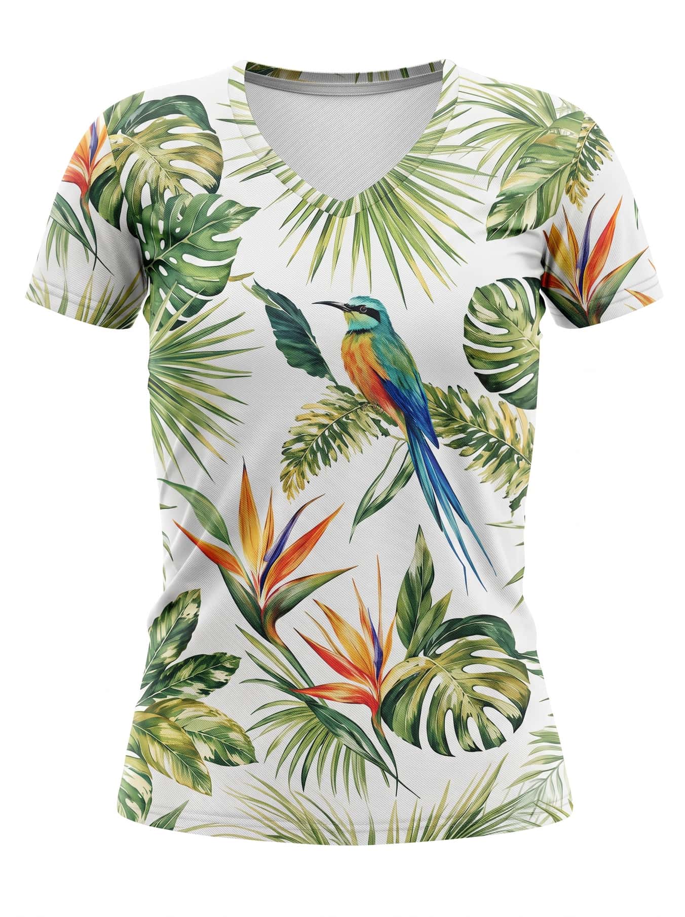 "Ndege" V-Neck T-Shirt
